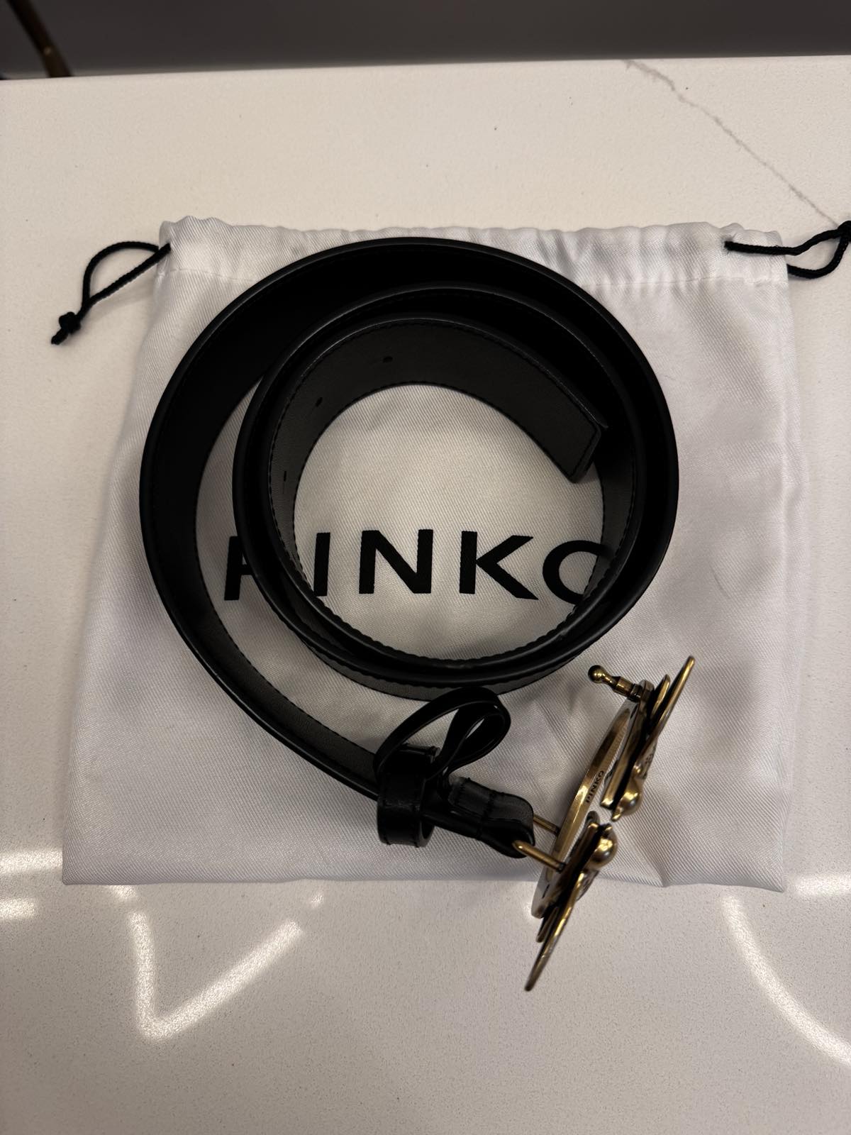 PINKO - Kaiš  |  Crni